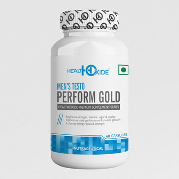Healthoxide Men's Testo Perform Gold Capsules