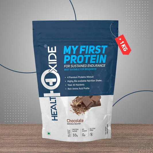 Healthoxide My First Protein - Best Suitable for beginners With Free Shaker