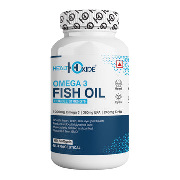 Healthoxide Omega 3 Fish Oil 1000 mg