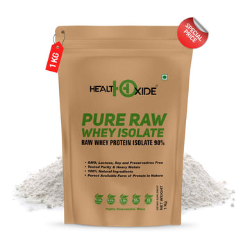 Healthoxide Pure raw Whey Protein Isolate