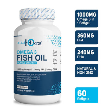 Healthoxide Omega 3 Fish Oil 1000 mg