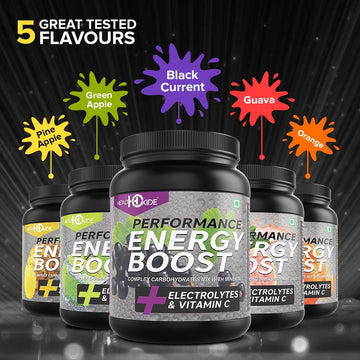 Healthoxide Energy Boost For Extra Power with Electrolytes & Vitamin C