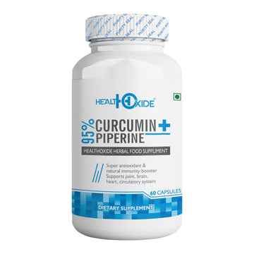 Healthoxide Curcumin 95% + Piperine 95% Capsules