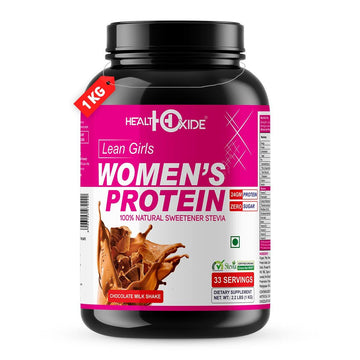Women’s Protein with 100% Natural Sweetener Stevia – 1 kg (Milk Chocolate)