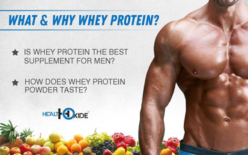 Why You Should Start Having Whey Protein: The Best Whey Protein Powder  for Men. - HealthOxide