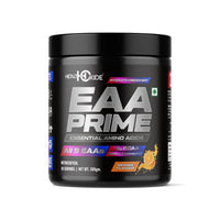 Healthoxide EAA Prime (5g BCAA) (1000mg Electrolytes) Powder, Muscle Recovery, Increase Stamina, Extreme Energy, Orange Flavour (300gm)