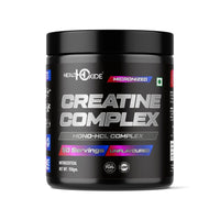 Healthoxide Creatine Complex (MONO-HCL COMPLEX) Powder, Support ATP Production, Improves Athletic Performance, Increases Endurance & Power, Unflavored (150gm)
