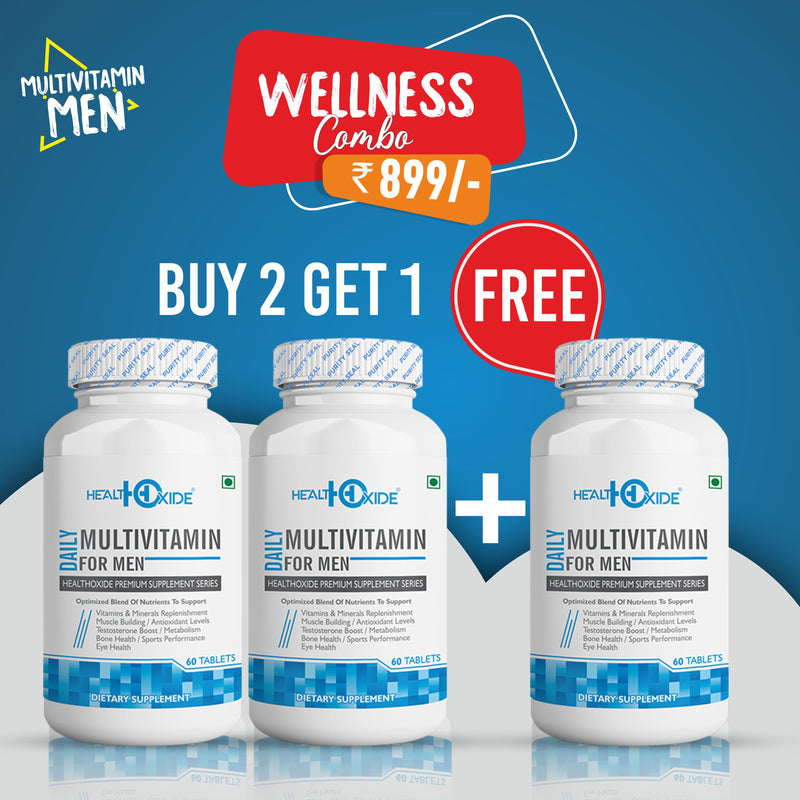 Wellness Combo- Multivitamin Men Buy 2 Get 1 Free