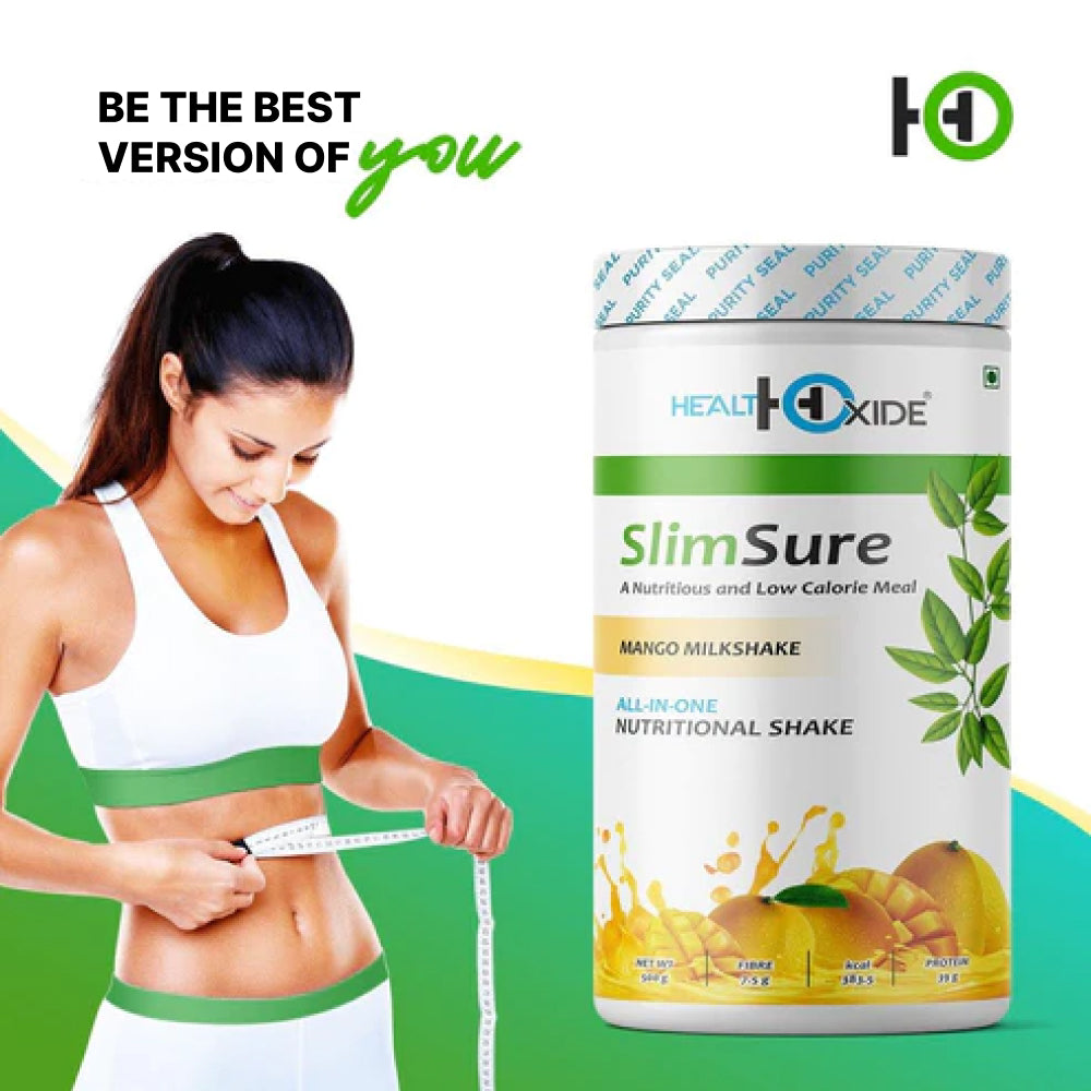 SlimSure Perfect Weight Loss Diet Supplement – 500gm (Mango Milkshake)