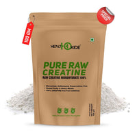 Healthoxide Pure Raw Creatine, Unflavored (100gm)