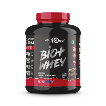 Healthoxide Bio + Whey Powder with Double Rich Chocolate Flavour