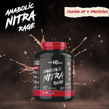 Healthoxide Anabolic Nitra Rage Powder for Muscle Growth & Stamina boost