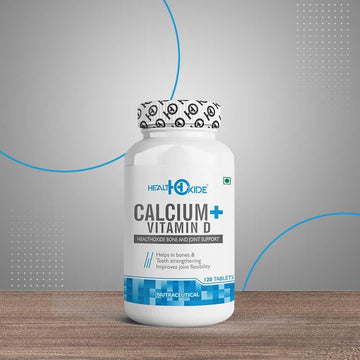 HealthOxide Calcium 625 mg + Vitamin D 400 IU Tablets