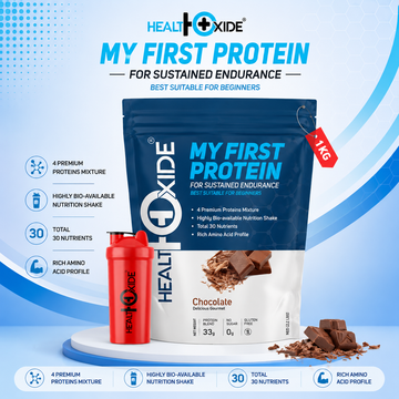 Healthoxide My First Protein - Best Suitable for beginners With Free Shaker