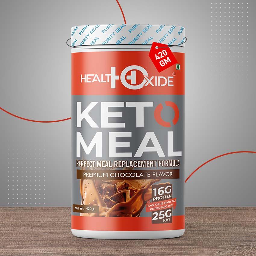 HealthOxide Ketogenic Diet - Perfect Meal Replacement Shakes