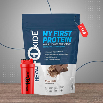 Healthoxide My First Protein - Best Suitable for beginners With Free Shaker