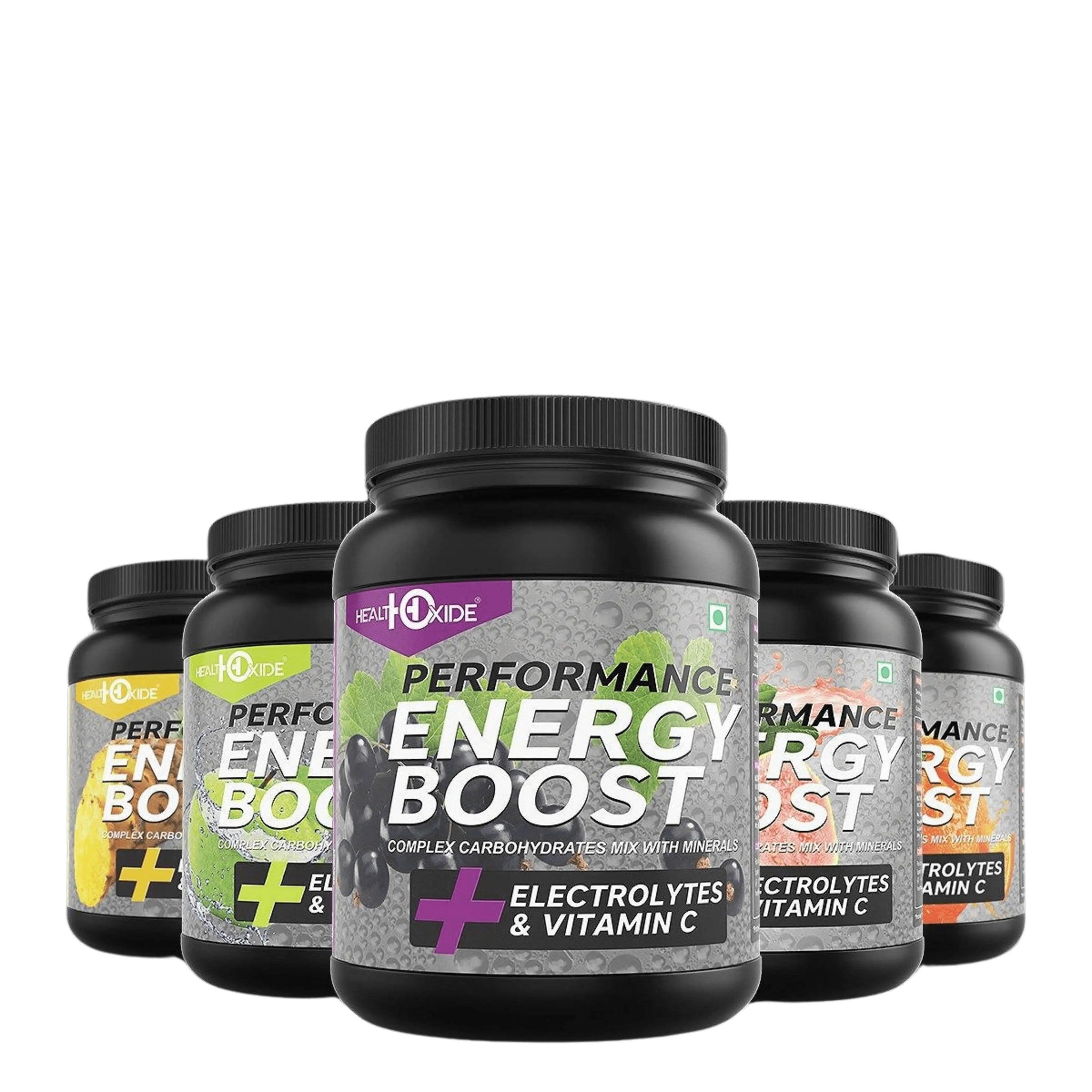 Healthoxide Energy Boost For Extra Power with Electrolytes & Vitamin C