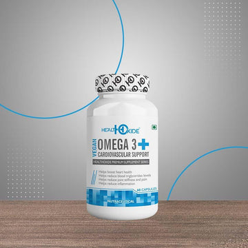 Healthoxide Omega 3 + Cardiovascular Support Capsules