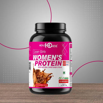 Women’s Protein with 100% Natural Sweetener Stevia – 1 kg (Milk Chocolate)