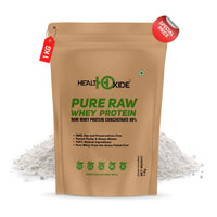 Pure Raw Whey Protein 80% - HealthOxide