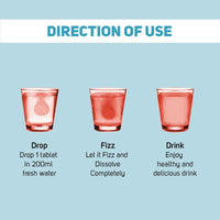 Healthoxide Apple Cider Vinegar Effervescent Tablet