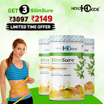 SlimSure Perfect Weight Loss Diet Supplement – 500 gr (Mango Milkshake)(3pack)