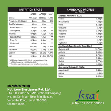 Brown Rice Protein Isolate 80% -250gm
