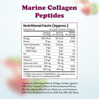 HealthOxide Marine Collagen Peptides with Hyaluronic Acid(Kiwi Strawberry)-200gm