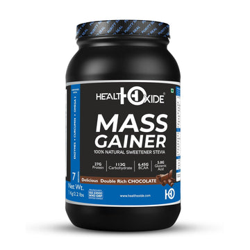 Healthoxide Mass Weight Gainer with Rich Chocolate Flavor