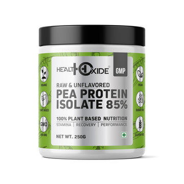 Pea Protein Isolate 85% - Unflavoured, – 250g
