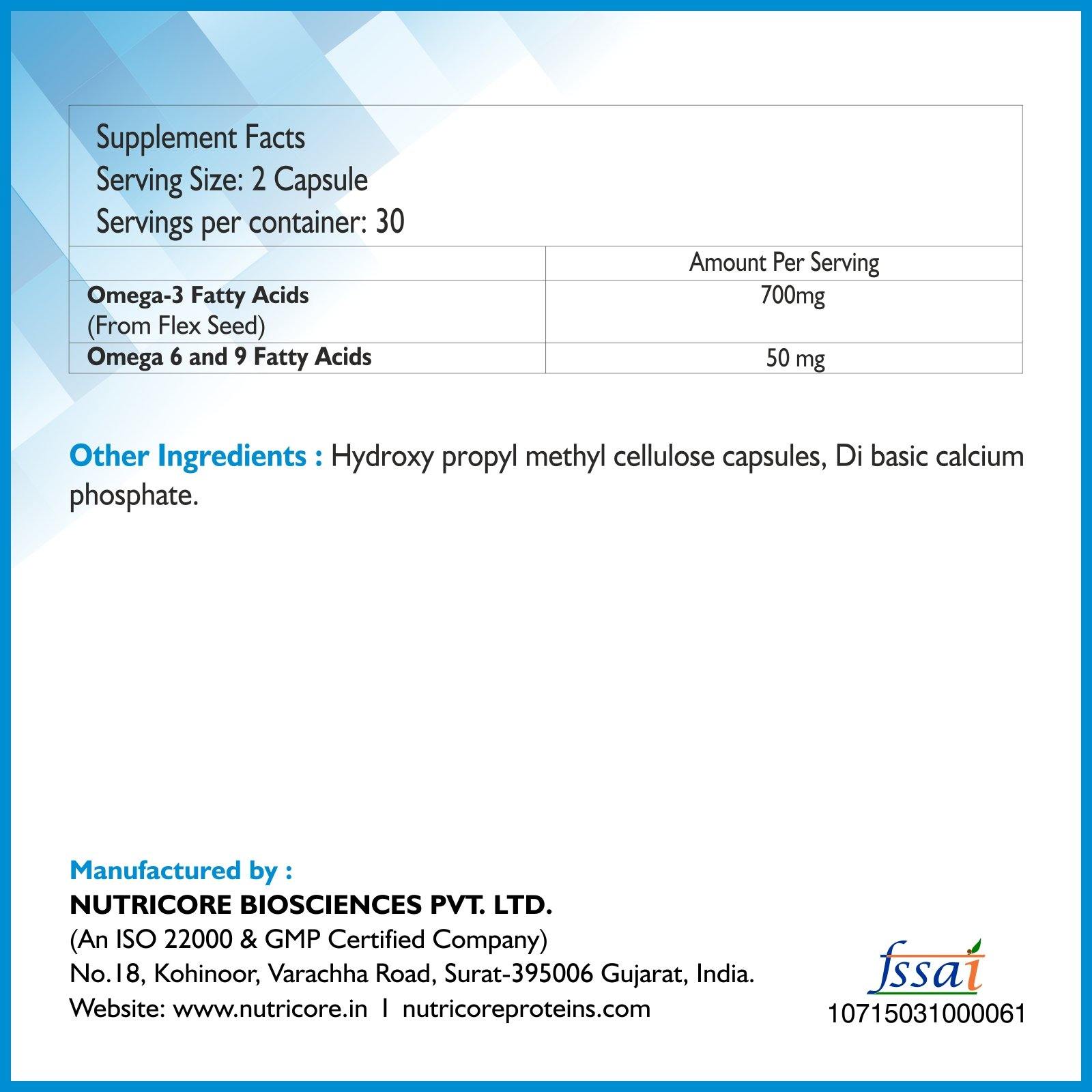 uses of omega capsule