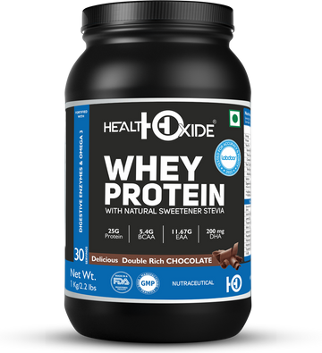 Healthoxide Whey Protein with 100% Natural Sweetener Stevia