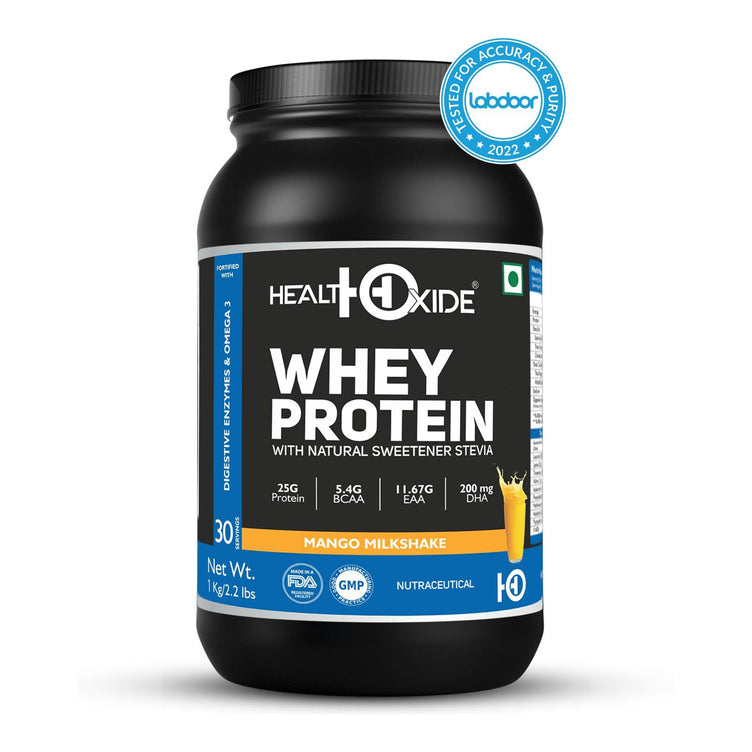 Whey Protein with 100% Natural Sweetener Stevia