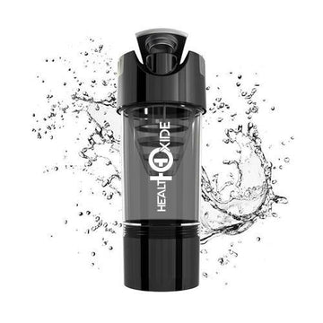 HealthOxide Gym Cyclone Shaker leakproof with compartment, 500 ml